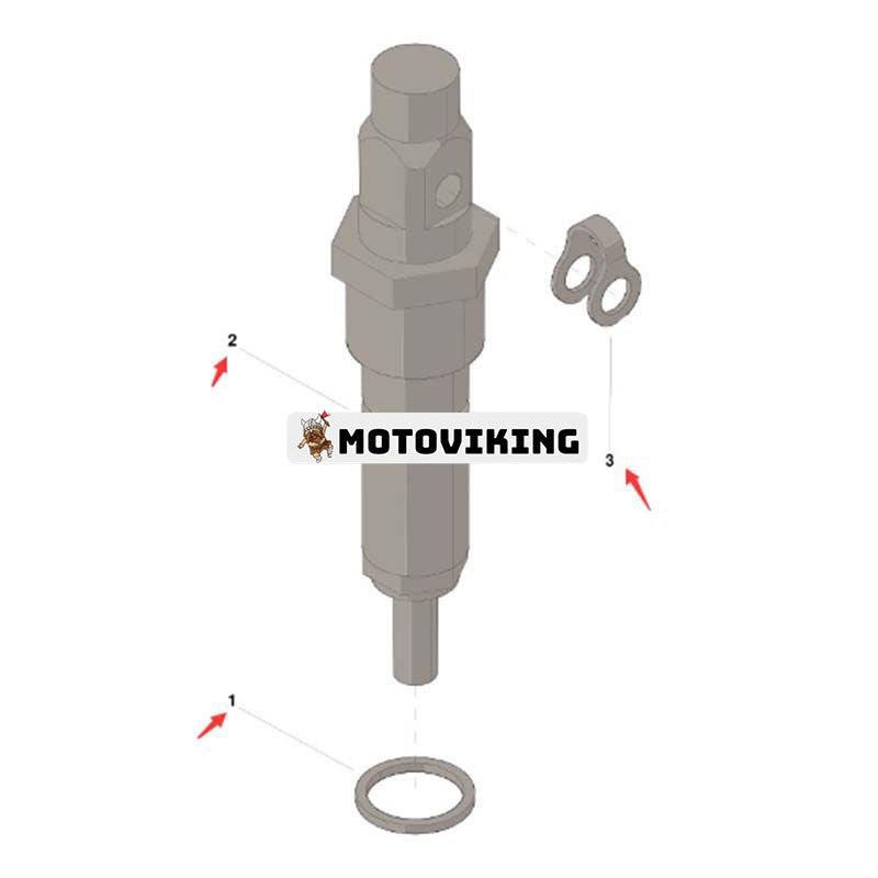 Injektorsats 3802548 för Cummins Engine 6B5.9