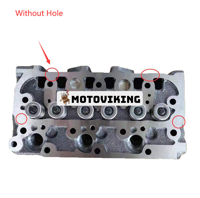 Standardöversyn ombyggnadssats & komplett cylinderhuvud & glödstift för Kubota Engine D722