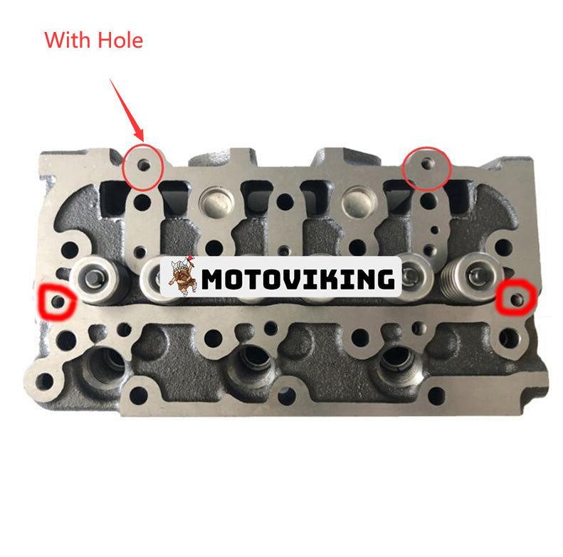 Standardöversyn ombyggnadssats & komplett cylinderhuvud & glödstift för Kubota Engine D722