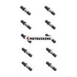 10 delar navbult 42481-33660-71 för Toyota Engine 1DZ 1ZS 4Y 2Z 3Z Gaffeltruck 02-5FDF30 02-5FGF30 62-5FDF30 02-5FDU30 02-5FGU30 28-602D 02-602D 02-6FG28