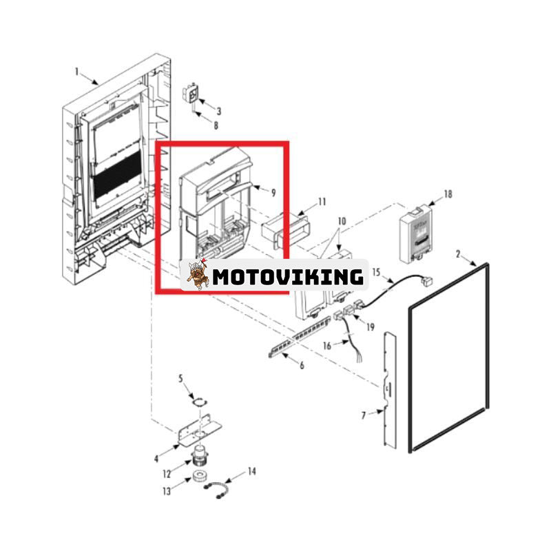 Styrenhet 45-2295 för Thermo King Reefer Container Magnum Plus Magnum SLMP4000