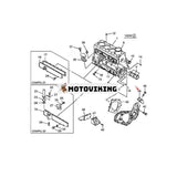 Fäste Z-5-19711-094-1 för Isuzu Engine TC240PKJ TCM Gaffeltruck FD30T3Z