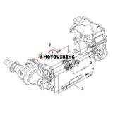 Universalknut 3EB-20-51310 för Komatsu gaffeltruck FD20N FD25H-16 FG25-16 FG25-16-EL FG30-17-M FG30N-16