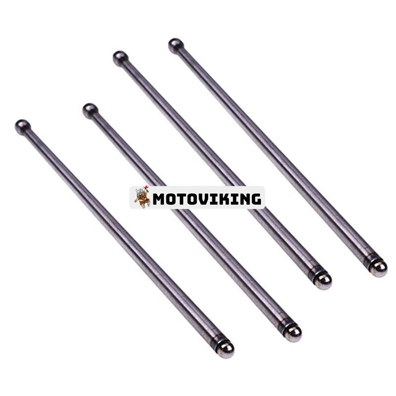 4 st Push Rod VI1125750360 för Isuzu Engine 4BD1 Kobelco Grävmaskin MD140C SK100 SK120 SK120LC SK150LC SK135SR SK200SR