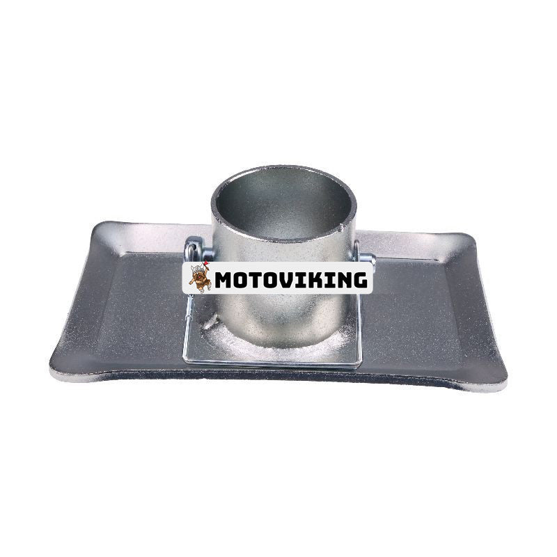 Trailerjackfotplatta med låsstift 26029