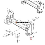 Bussning 7260733 för Bobcat Skid-Steer Loader S16 S18