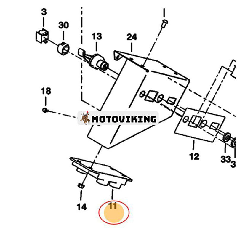 Styrenhet 6678679 för Bobcat Chipper Betongpump