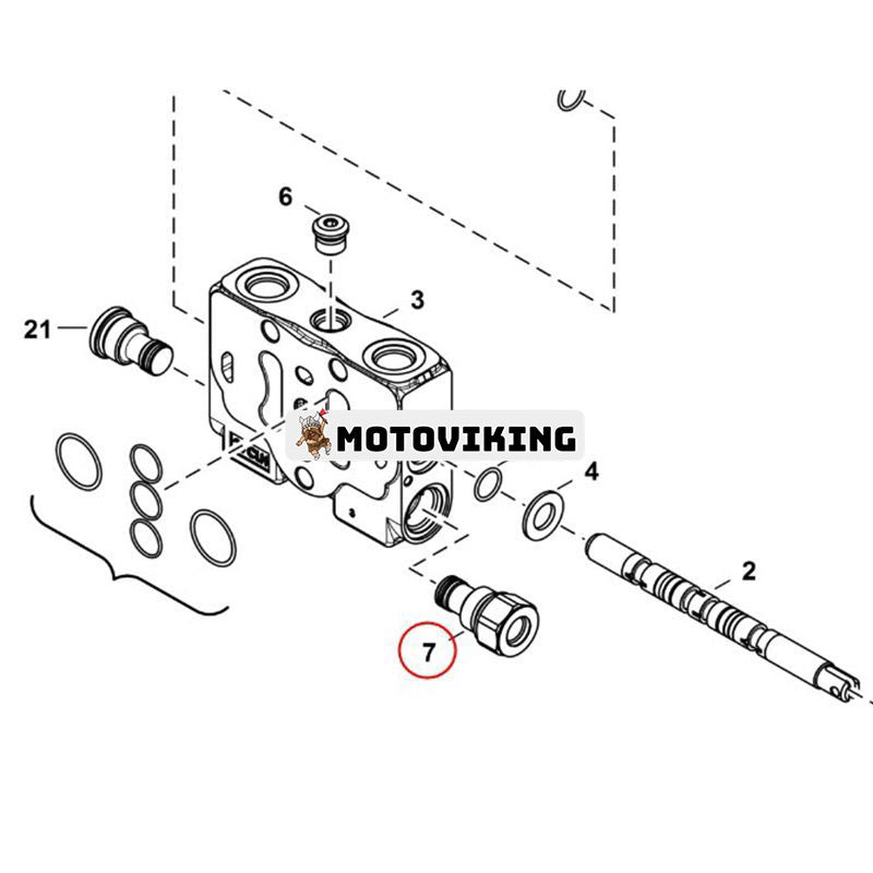 Inloppsled 6693139 för Bobcat grävmaskin E19 E14 E16 E20 E20Z 323 319 321 324