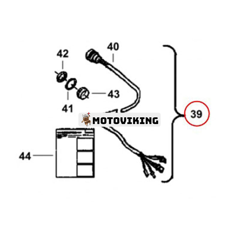 14-stifts sele 6725381 för Bobcat fästvinkelkvast Power Rake