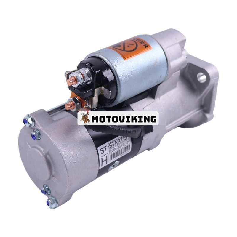 12V 9T Startmotor 4812159494 för Dynapac Vibrationsrulle CA1300 CA1400 CA1300PD