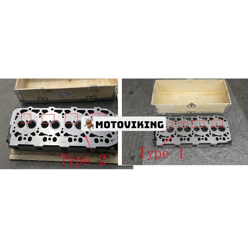 4TNV88 Cylinderblockmontering & komplett cylinderhuvud för Yanmar-motor