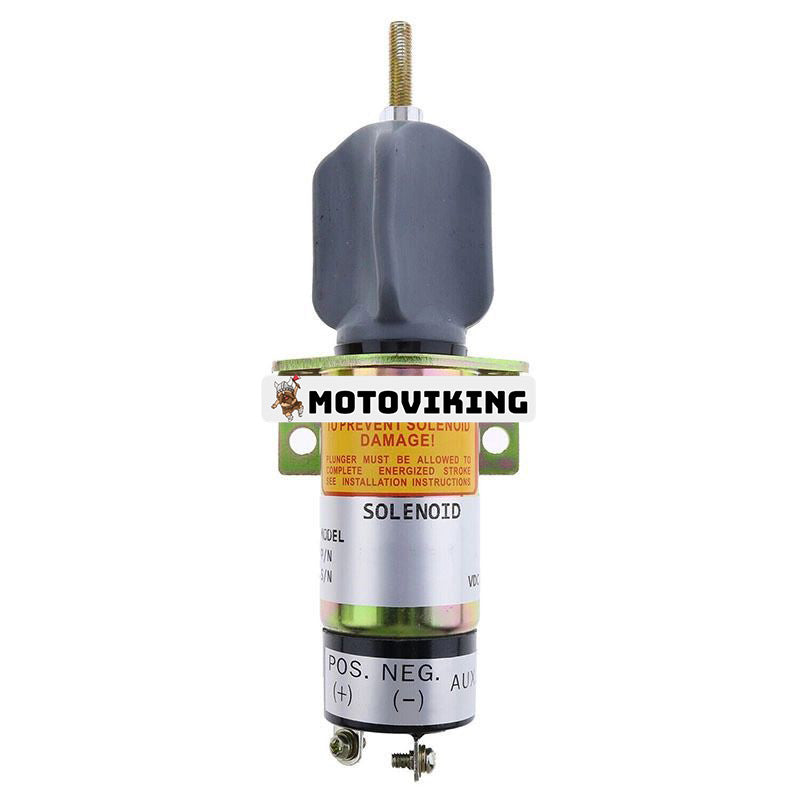 12V 2 terminaler avstängd solenoid 063941-000 för Kubota Engine DF750 UpRight Saxlift XRT27 XRT33 LX31 LX41