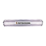 Universal 15" aluminium Dual Pass Transmission Trans-kylare med 1/4" NPT-koppling