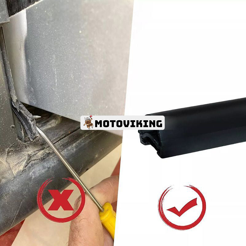 35 fot RV Slide Out Tätning 018-312-EKD för RV Camper Slideout System Svart gummi