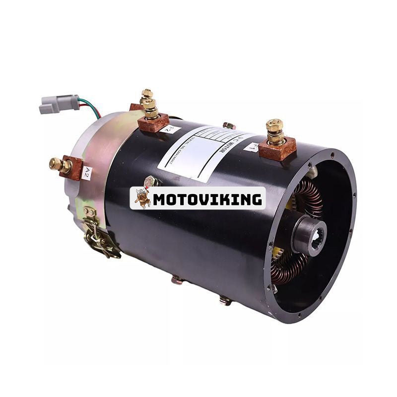 48Volt 3,8KW drivmotor för Tomberlin E-Merge Golf Cart ZQS48-3,8-T GB9-4001 Triangulär plugg