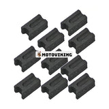 10-pack borstar 649380-00 för Dewalt Drill DWD112 DWD115 DWD110 DWE6401DS