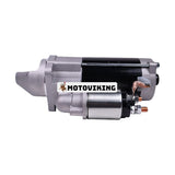 24V 10T Startmotor 84377568 för CASE Hjullastare 521D 621D 721D Motorväghyvel 845B 865B 885B Grävmaskin WX148 WX168 WX188