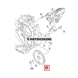 Gear 6732-71-3112 för Komatsu Engine 4D102E S4D102E S6D102E Grävmaskin PC200-6 PC200LC-6