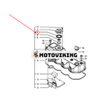 Membran VOE14521548 för Volvo Grävmaskin EC55B EC55C EC60C EC80D Lastare MC70B MC80B