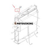 Oljekylare 265-3566 för Caterpillar CAT grävmaskin 321C