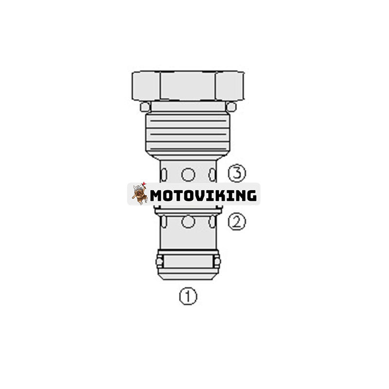 Eftermarknad Hydraforce PC10-30-0-N-70 backventil