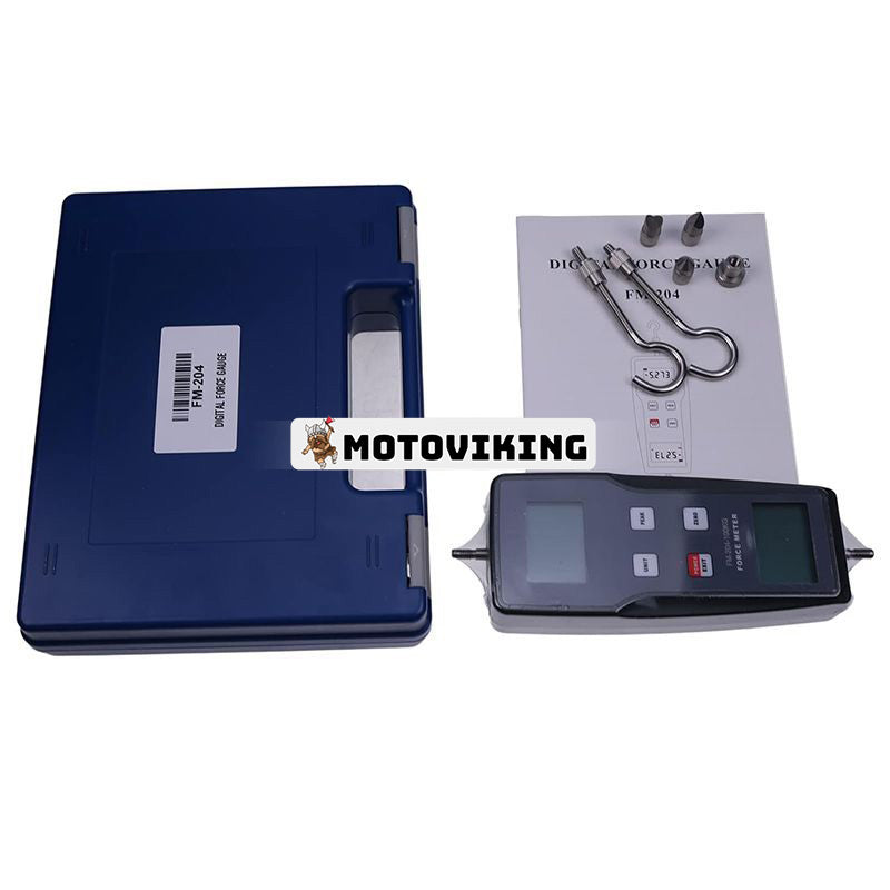 FM-204-100K 980N 100kgf 220Lbf Digital Force Gauge Push Pull Gauge Dynamometer Peak Track Mode 0,5 % noggrannhet