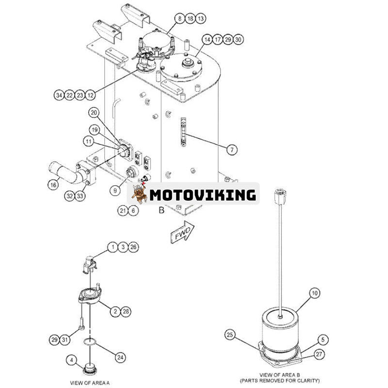 Hydrauloljesticka 3476081 för Caterpillar CAT grävmaskin 311C 312D 313D 314C 315C 320C 330C 345D 385C