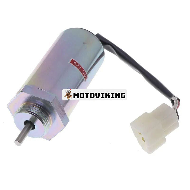 12V Bränsleavstängningsmagnet 8973295680 för IHI Grävmaskin 16N 17NE 30J 30UJ 30NX 32J 35J 35N 350NX 38UJ 35UJ 35N 40JX 45NX