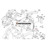 Cylinderenhet YW333-00103 för Kubota traktor M5040DT M5040F M5040HD M5140DT M5140F M6040DH M7040DH M7040F M7040HD