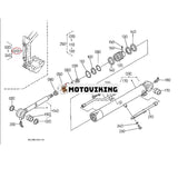 Skopcylinderenhet RC601-67800 för Kubota grävmaskin U35-serien