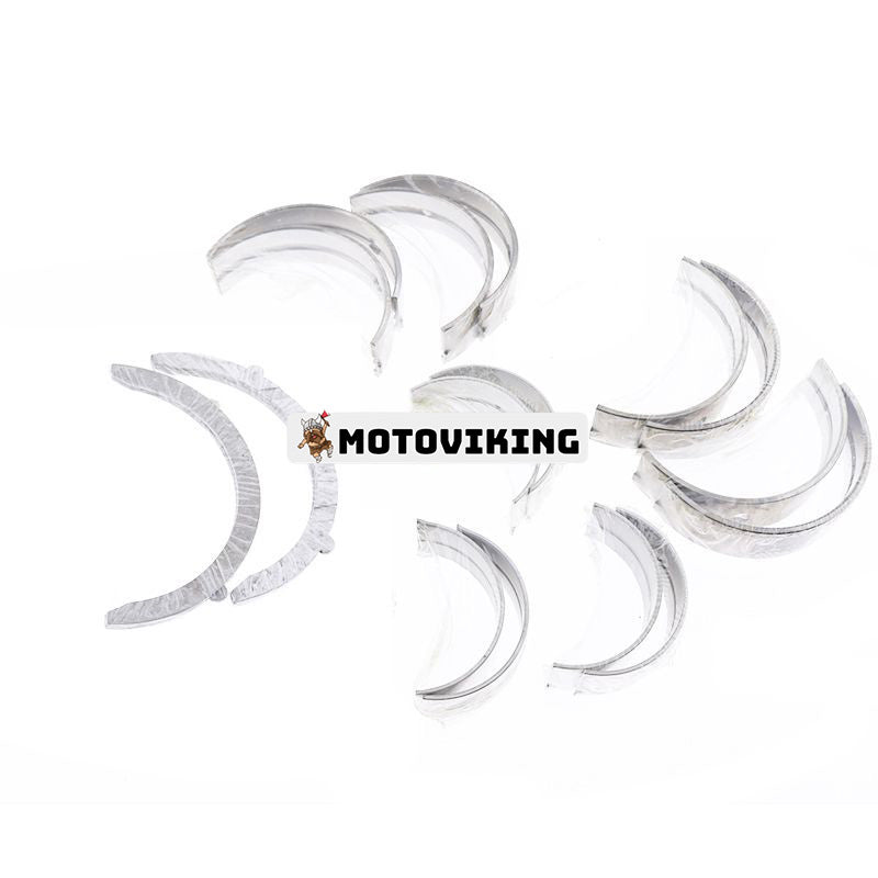 1 set huvud- och vevstagslager för Yanmar 3TNV82 3TNV82A Komatsu 3D82AE-5 motor