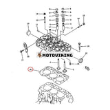 Topplockspackning YM119260-01340 för Komatsu Engine 3D63-1A