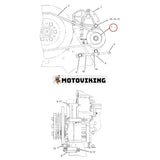 Kilrem 4N-8216 för Caterpillar CAT Engine 3406 3408 3412 3456 C13 C15 C18 Generator XQ570 XQP500 XQ500 XQ400 XQ300