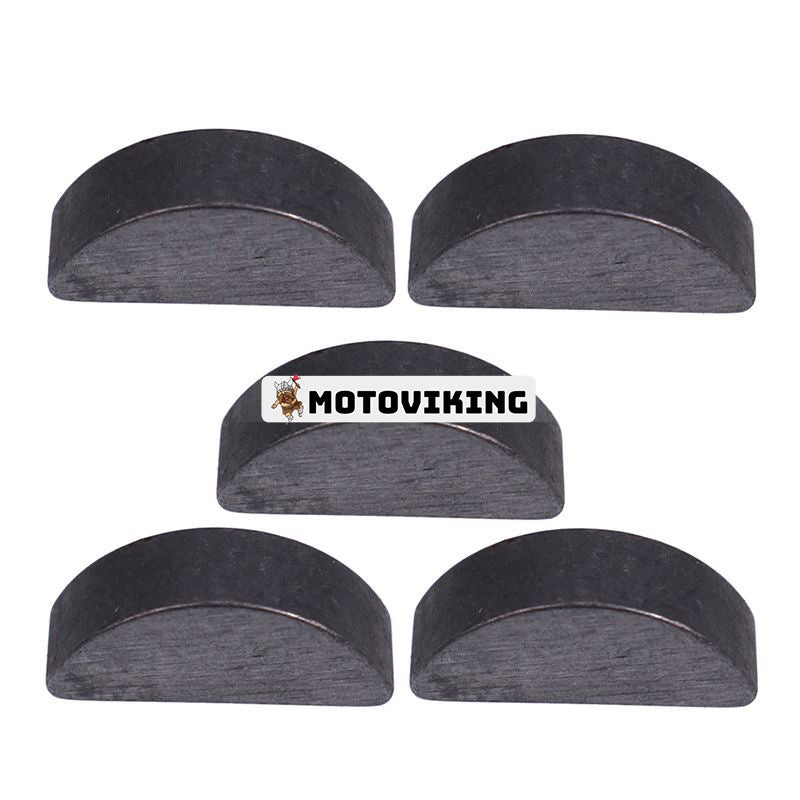 5 vevaxel Woodruff-nycklar 90280-05001-00 för Yamaha XT350 XT500 TT500 SR500 MX400B Raptor 660 700 Grizzly 550 600