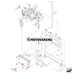 Styrenhet LC22E00220F1 för Kobelco SK350-9 New Holland E385C grävmaskin