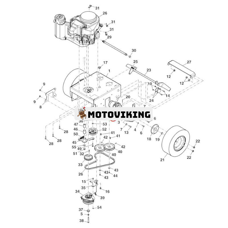 Hydraulisk hjulmotor D18311 för John Deere gräsklippare 647 657 667 WH36A WH48A WH52A WH61A WHP36A WHP48A WHP52A WHP61A