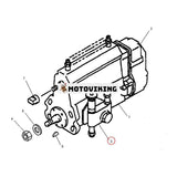 Bränslepump 118-6814 för Caterpillar CAT Engine 3046 schaktare D3C D4C D5G D3G Lastare 933 939