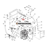 Inloppsavblåsningsventil 125KP4 CD8D 22475347 för Ingersoll Rand luftkompressor