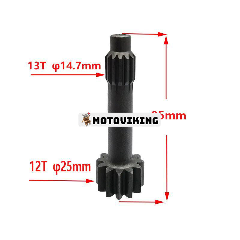 12/13T solhjulsaxel för grävmaskin Hydraulisk slutdrivmotor MAG-16V-190-1