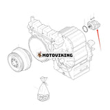 Hydraulpump 424-15-H1200 för Komatsu hjullastare WA420-3