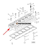 Komplett cylinderhuvud 4083406 för Cummins Engine ISM M11 QSM11 ISM11