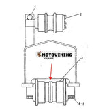 Bandrulle 163-4145 för Caterpillar CAT grävmaskin 322B 322C 324D 324E 326D