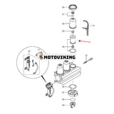 Bränslefilter vattenavskiljare 4669642 för Cummins motor QSK45 QSK50 QSK60 Hitachi EH3500AC2 EX1900-6 EX2500-6 EX3600-6 EX800