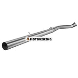 4'' Cat and DPF Delete Race Pipe för Cummins Engine 6,7L Dodge Truck Ram 2500 Ram 3500 2007.5-2012