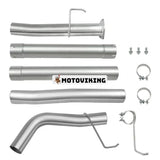 4'' Installer Series Race Pipe för Cummins Engine 6,7L Dodge Truck Ram 2500 Ram 3500 2013-2019