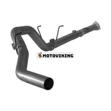 4'' Down-pipe Back Avgassystem utan ljuddämpare för Cummins Engine 6.7L Dodge Truck Ram 2500 Ram 3500 2013-2018