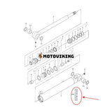 Armcylindertätningssats 0849404 för Hitachi grävmaskin ZX30U ZX35U ZX35U-A