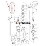 Armcylindertätningssats YA00006597 för Hitachi grävmaskin ZX330-5G ZX350H-5G ZX350K-5G ZX350LC-5B ZX350LCH-5G ZX350LCN-5B ZX470LCH-5B