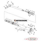 Skopcylindertätningssats FYD00000087 för Hitachi ZAXIS60USB-5N John Deere 60D 60G PC10 PC7 grävmaskin