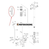 Skopcylindertätningssats YA00011420 för Hitachi grävmaskin ZX120 ZX140W-3 ZX140W-3-AMS ZX145W-3 ZX145W-3-AMS ZX200-3 ZX240-3